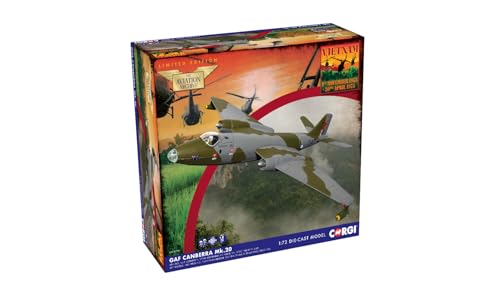 Corgi AA34710 GAF Canberra Mk.20 Südvietnam 1969 Modellflugzeug Druckguss Flugzeuge Flugzeugmodelle ab 5 Jahren Druckguss Flugzeuge Spielzeug Flugzeuge Geschenk für Junge Luftfahrtfans Corgi AA34710 GAF Canberra Mk.20 Südvietnam 1969 Modellflugzeug Druckguss Flugzeuge Flugzeugmodelle ab 5 Jahren Druckguss Flugzeuge Spielzeug Flugzeuge Geschenk für Junge Luftfahrtfans von Corgi