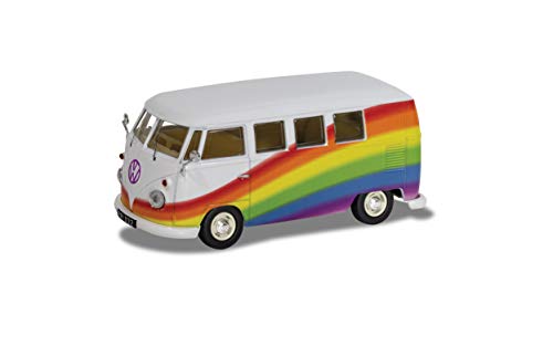 Volkswagen Campervan, Peace Love and Rainbows von Corgi