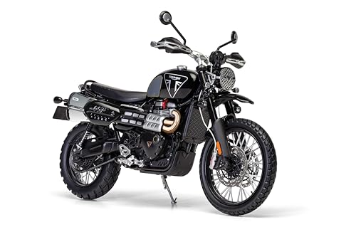 Corgi Druckguss-Modellautos – CC08402 Triumph Scrambler 1200 (Bond Edition) – Souvenirgeschenke für Männer, Frauen und Kinder aus Großbritannien – kleine Druckguss-Spielzeugautomodelle für Jungen von Corgi