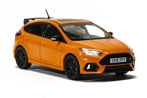 Corgi Ford Focus Mk3 RS Heritage Edition, dunkeloranges Druckgussmodell von Corgi