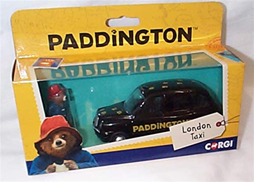 Corgi Klassisches Paddington schwarzes Londoner Taxi und Figur im Maßstab 1:36 Druckguss-Modell Corgi Klassisches Paddington schwarzes Londoner Taxi und Figur im Maßstab 1:36 Druckguss-Modell von Corgi