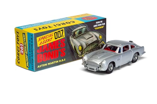 Corgi RT26101S James Bond Aston Martin DB5, silbernes Druckgussmodell, Silver von Corgi