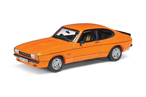 Corgi VA15402 Ford Capri Mk2 X-Pack, Signal Orange Vanguards, bunt von Corgi