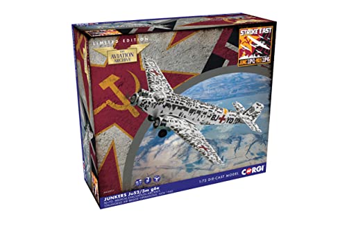 Junkers Ju-52/3M Rettungsflugzeug BM+AA Stalingrad Evakuierungsflüge für Verwundete, Stalingrad, Russland, Winter 1942/43 Junkers Ju-52/3M Rettungsflugzeug BM+AA Stalingrad Evakuierungsflüge für Verwundete, Stalingrad, Russland, Winter 1942/43 von Corgi
