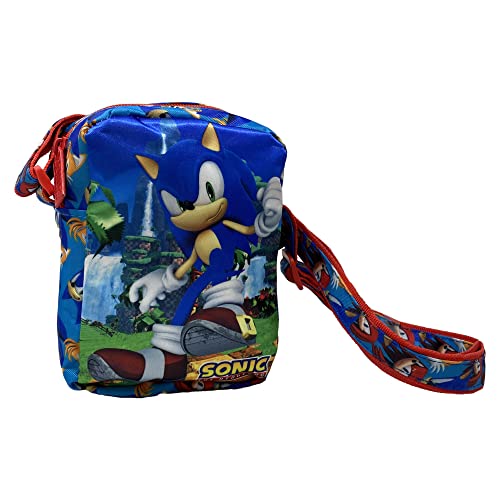 Sonic Kindertasche mit verstellbarem Schultergurt, 12 x 18 x 6 cm, Blau - SN4358MC von Coriex