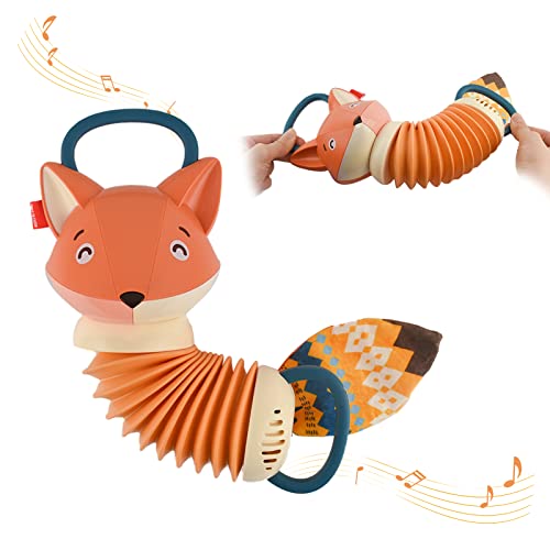 Coriver Fuchs Akkordeon Babyspielzeug 6-12 Monate, Musik Babyspielzeug mit 10+ Soundeffekten, Sensorik Spielzeug Baby ab 1 Jahre Jungen Mädchen Coriver Fuchs Akkordeon Babyspielzeug 6-12 Monate, Musik Babyspielzeug mit 10+ Soundeffekten, Sensorik Spielzeug Baby ab 1 Jahre Jungen Mädchen von Coriver