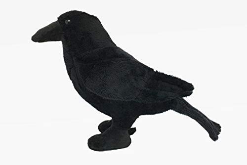 HDmirrorR Cornel Tierliche Plüschtier Rabe ca 24 cm Gartenvogel Stofftiere Vögel Krähe von Cornel Tierliche