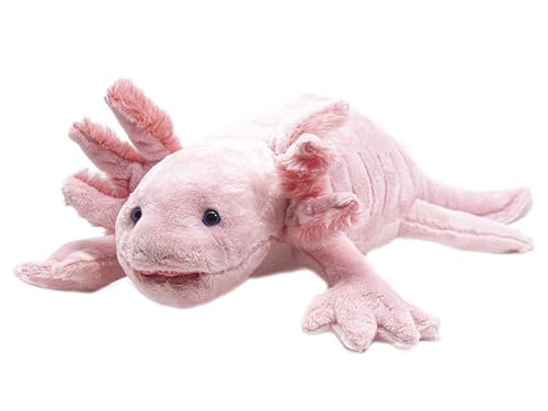 Cornelissen - 1017300 - Axolotl, Plüsch, pink, Stofftier, 59cm, waschbar bis 30 Grad von Cornelissen