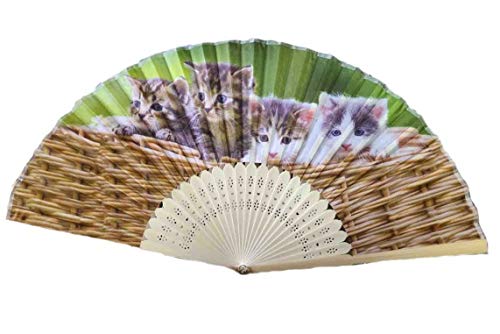 Cornelißen Fächer Katzen, 21 x 38 cm, Tier Tiere, Handfächer, Accessoire, Katze Kätzchen Cornelißen Fächer Katzen, 21 x 38 cm, Tier Tiere, Handfächer, Accessoire, Katze Kätzchen von Cornelißen