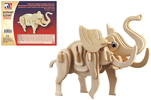 Cornelißen Holz 3D Puzzle - Elefant von Cornelißen