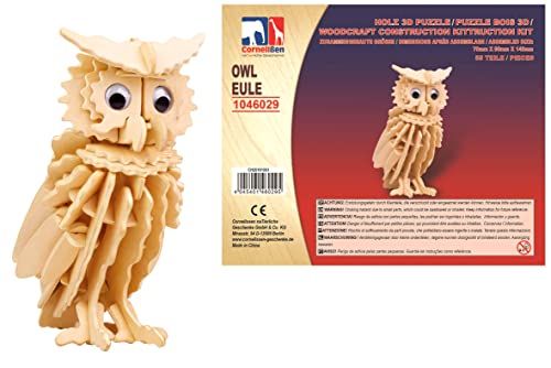 Cornelißen Holz 3D Puzzle - Eule Cornelißen Holz 3D Puzzle - Eule von Cornelißen