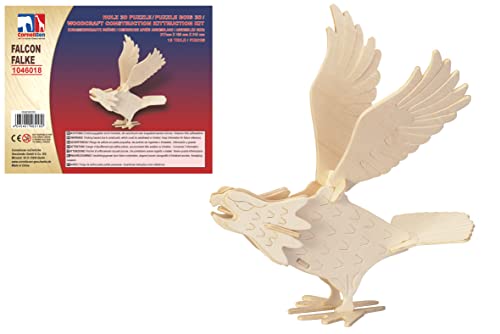 Cornelißen Holz 3D Puzzle - Falke von Cornelißen