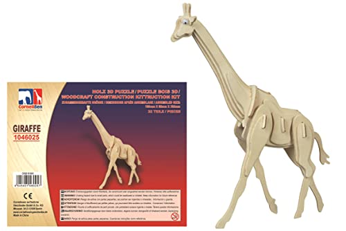 Cornelißen Holz 3D Puzzle - Giraffe von Cornelißen