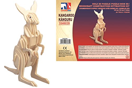 Cornelißen Holz 3D Puzzle - Känguru von Cornelißen