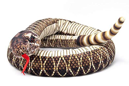 Cornelißen Kuscheltier - Schlange Klapperschlange mit Rassel - 150 cm lang von Cornelißen