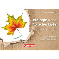 Biologie für die Forscherkiste Klassen 5-10. 36 Lernkarten von Cornelsen Pädagogik