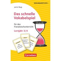 Das schnelle Vokabelspiel - Französisch - Lernjahr 3/4 von Cornelsen Pädagogik