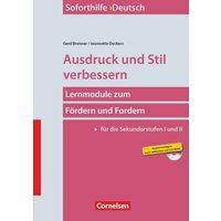 Brenner, J: Soforthilfe Deutsch: Ausdruck und Stil von Cornelsen Pädagogik