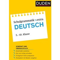 Duden Schulgrammatik extra  Deutsch von Duden ein Imprint von Cornelsen Verlag GmbH
