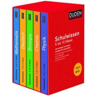 Duden Schulwissen 5. bis 10. Klasse 5 Bände von Duden ein Imprint von Cornelsen Verlag GmbH