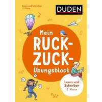 Mein Ruckzuck-Übungsblock Lesen und schreiben 2. Klasse von Duden ein Imprint von Cornelsen Verlag GmbH