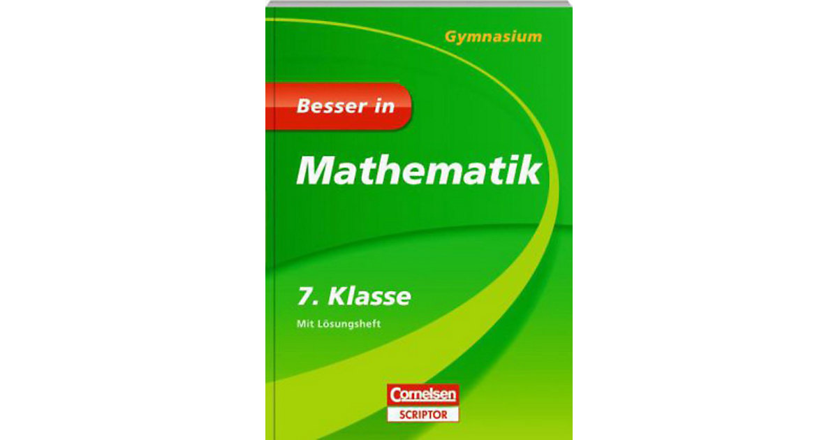 Buch - Besser in Mathematik, Gymnasium 7. Klasse von Cornelsen Verlag