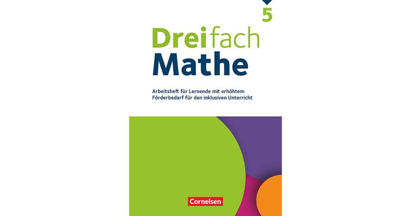 Buch - Dreifach Mathe - Zu allen Ausgaben, 5. Schuljahr - Arbeitsheft mit Lösungen von Cornelsen Verlag