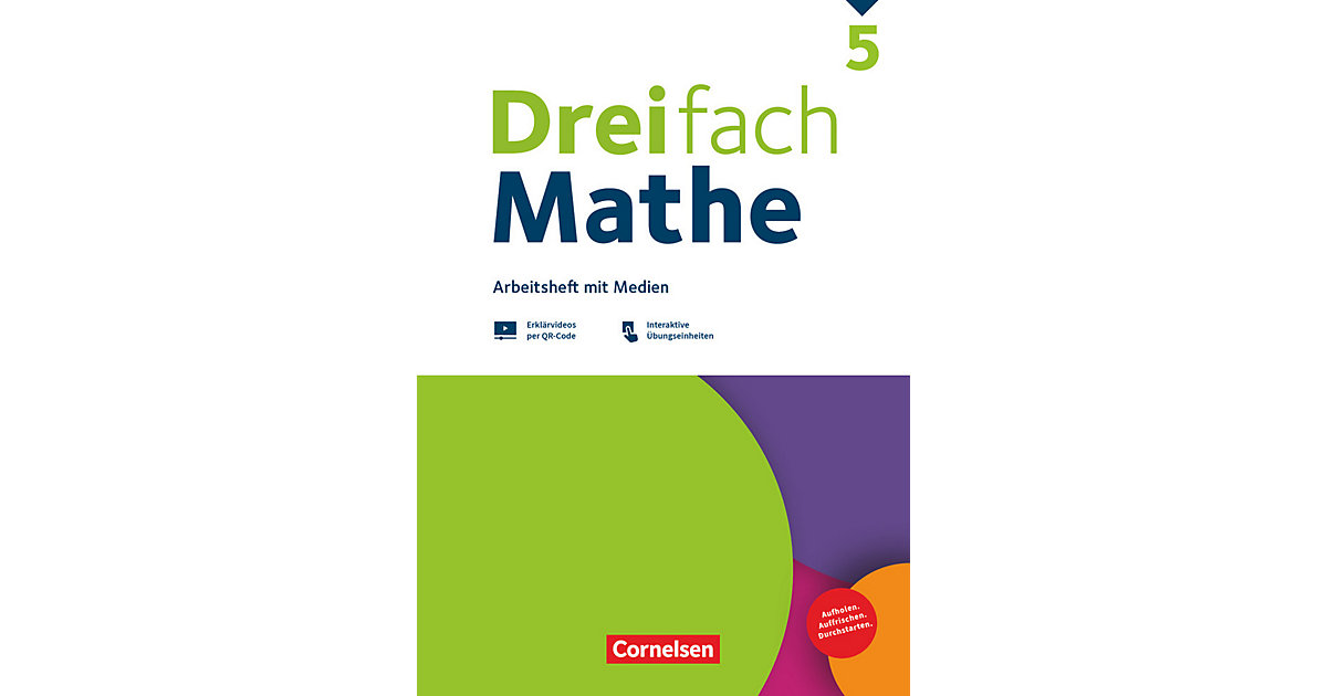 Buch - Dreifach Mathe - Zu allen Ausgaben - 5. Schuljahr Buch - Dreifach Mathe - Zu allen Ausgaben - 5. Schuljahr von Cornelsen Verlag