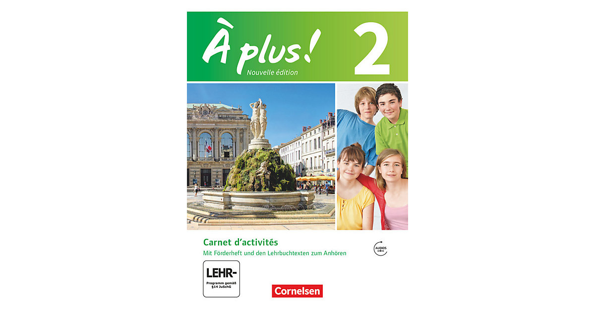 Buch - Ě plus! Nouvelle édition: Junior, Carnet d'activités mit CD-Extra und DVD-ROM Buch - Ě plus! Nouvelle édition: Junior, Carnet d'activités mit CD-Extra und DVD-ROM von Cornelsen Verlag