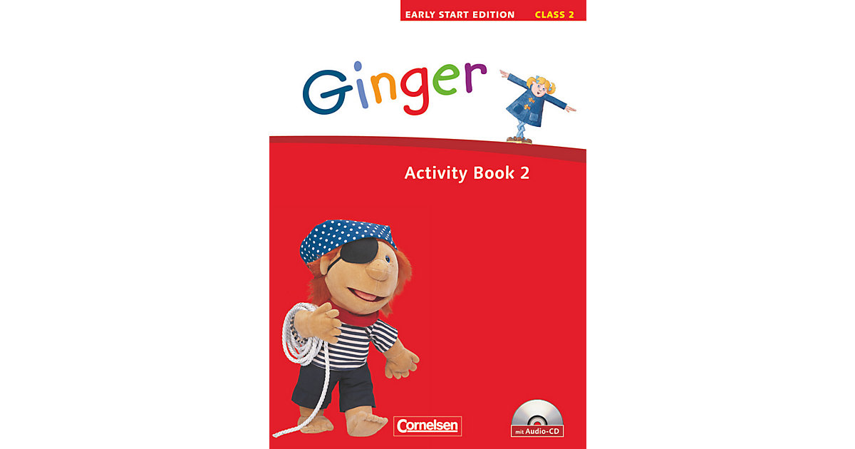 Buch - Ginger - Early Start Edition: 2. Schuljahr, Activity Book, m. Lieder-/Text-Audio-CD . (Att8:BandNrText: 2) von Cornelsen Verlag