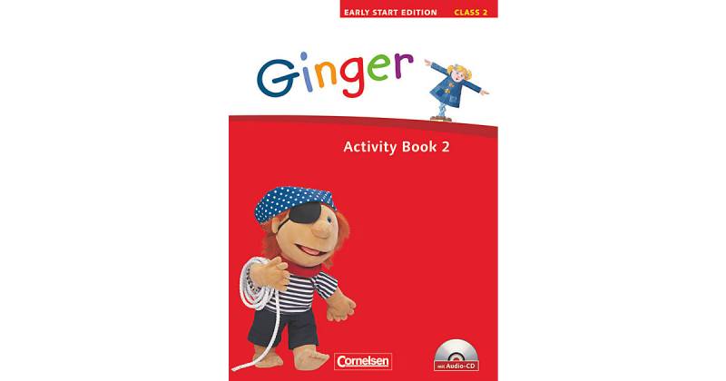 Buch - Ginger - Early Start Edition: 2. Schuljahr, Activity Book, m. Lieder-/Text-Audio-CD . (Att8:BandNrText: 2) von Cornelsen Verlag