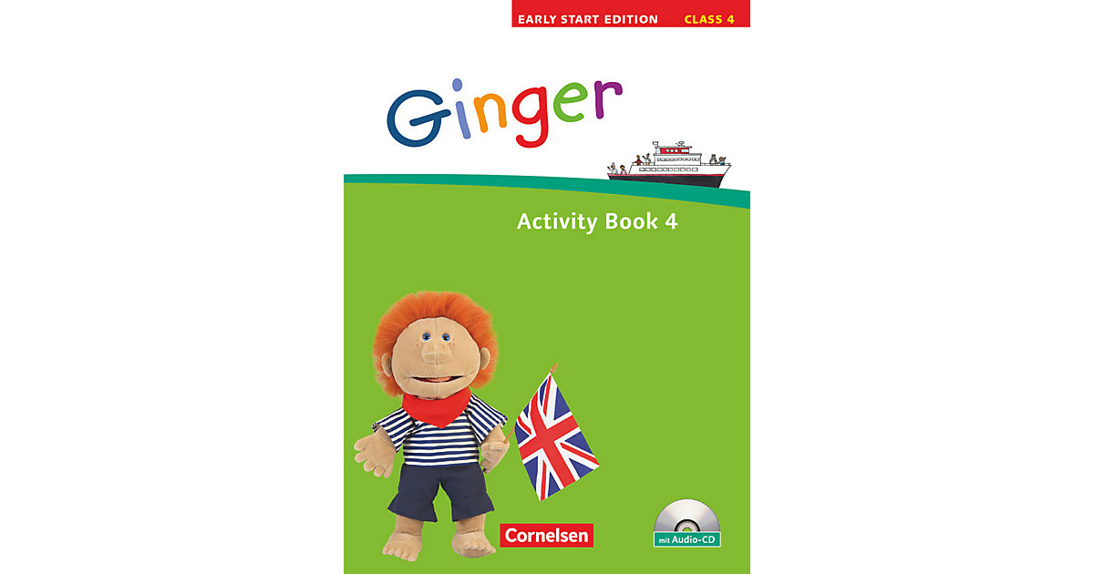 Buch - Ginger - Early Start Edition: Class 4, Activity Book m. Audio-CD Buch - Ginger - Early Start Edition: Class 4, Activity Book m. Audio-CD von Cornelsen Verlag