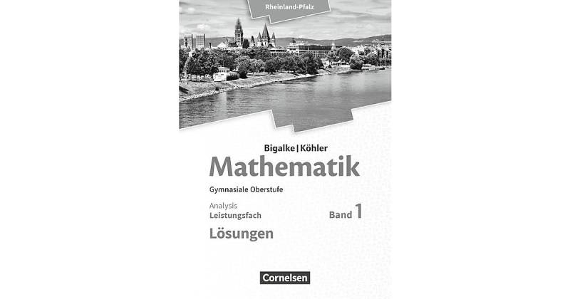 Buch - Mathematik, Gymnasiale Oberstufe, Ausgabe Rheinland-Pfalz: Leistungsfach Analysis, Lösungen von Cornelsen Verlag