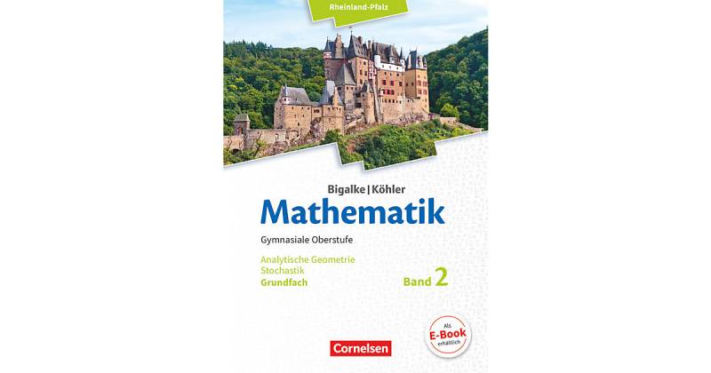 Buch - Mathematik Sekundarstufe II, Ausgabe Rheinland-Pfalz: Grundfach Analysis, Schülerbuch von Cornelsen Verlag