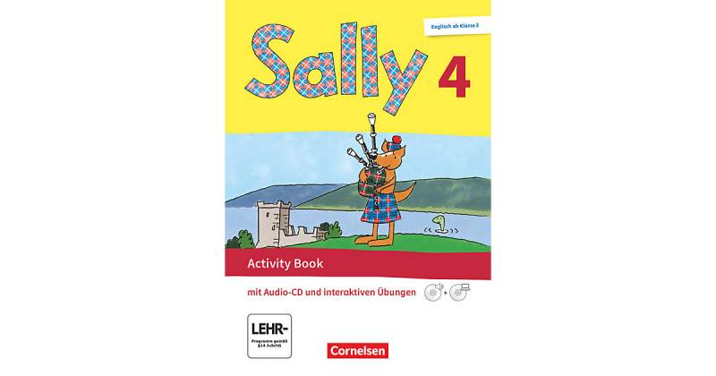 Buch - Sally - Englisch ab Klasse 3 - Allgemeine Ausgabe 2020 - 4. Schuljahr Activity Book mit interaktiven Übungen auf scook.de - Mit CD-ROM, Audio-CD und Portfolio-Heft von Cornelsen Verlag