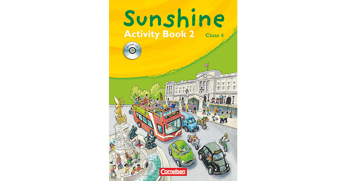 Buch - Sunshine, Allgemeine Ausgabe: Class 4, Activity Book, m. Audio-CD (BandNr.2) von Cornelsen Verlag