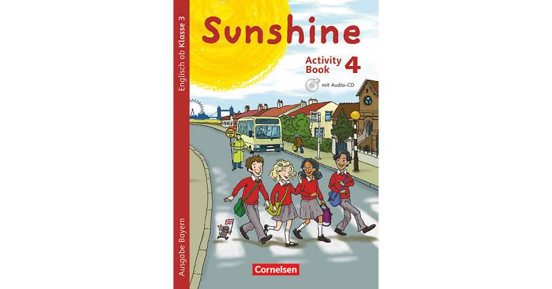 Buch - Sunshine, Ausgabe Bayern: 4. Jahrgangsstufe, Activity Book mit Audio-CD und Minibildkarten von Cornelsen Verlag