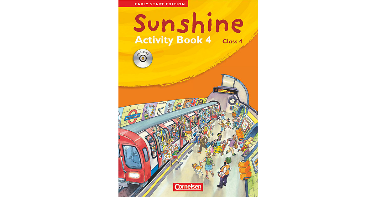 Buch - Sunshine - Early Start Edition: Class 4, Activity Book, m. Lieder-/Text-Audio-CD von Cornelsen Verlag