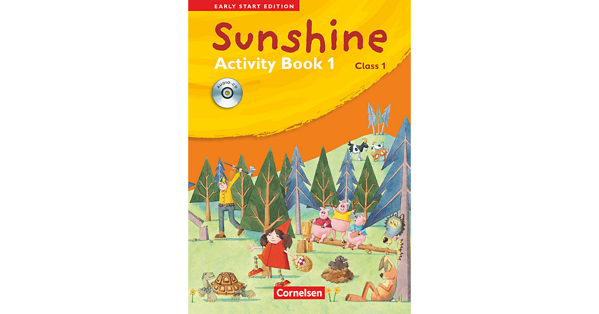 Buch - Sunshine - Early Start Edition: Klasse 1, Activity Book, m. Lieder-/Text-Audio-CD (Att8:BandNrText: 346269) von Cornelsen Verlag