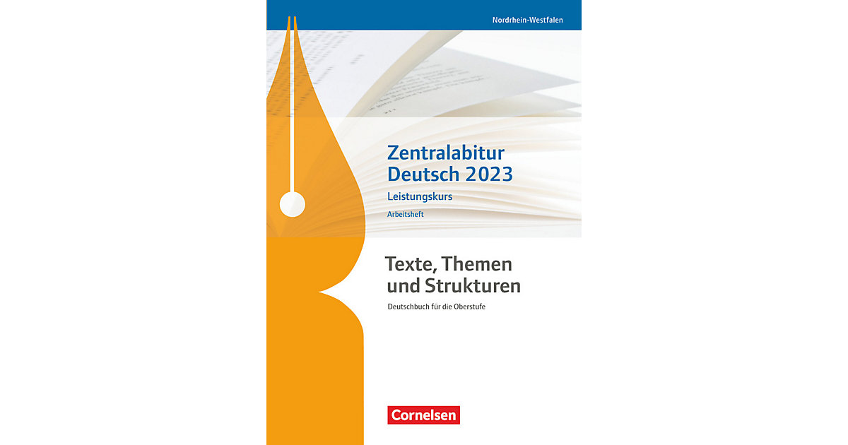 Buch - Texte, Themen und Strukturen - Deutschbuch die Oberstufe - Nordrhein-Westfalen Kinder Buch - Texte, Themen und Strukturen - Deutschbuch die Oberstufe - Nordrhein-Westfalen Kinder von Cornelsen Verlag