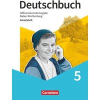Deutschbuch - Sprach- und Lesebuch - 5. Schuljahr. Baden-Württemberg - Arbeitsheft mit Lösungen von Cornelsen Verlag