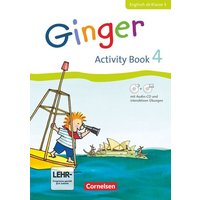 Ginger - Allgemeine Ausgabe Activity Book 4. Ab Klasse 3. Mit interaktiven Übungen online von Cornelsen Verlag