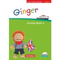 Ginger - Early Start Edition 4 - Activity Book mit Lieder-/Text-CD von Cornelsen Verlag