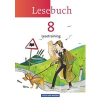 Lesebuch 8. Schuljahr. Lesetraining Arbeitsheft. Östliche Bundesländer und Berlin von Cornelsen Verlag