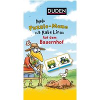 Mein Puzzlememo mit Rabe Linus - Auf dem Bauernhof (Kinderspiel) von Cornelsen Verlag