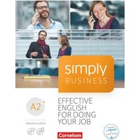 Simply Business A2+ - Coursebook mit Audio-CD und Video-DVD von Cornelsen Verlag