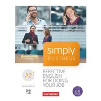 Simply Business A2+ - Coursebook mit Audio-CD und Video-DVD von Cornelsen Verlag