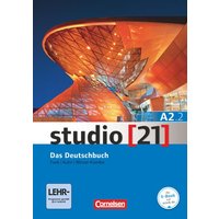 Studio [21] Grundstufe A2: Teilband 2 - Das Deutschbuch (Kurs- und Übungsbuch mit DVD-ROM) von Cornelsen Verlag