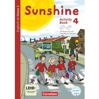 Sunshine - Allgemeine Ausgabe 4. Schuljahr - Activity Book mit interaktiven Übungen auf scook.de von Cornelsen Verlag