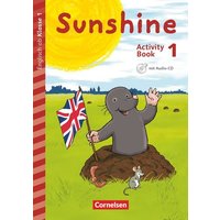 Sunshine - Early Start Edition 1. Schuljahr. Activity Book mit Audio-CD, Minibildkarten und Faltbox von Cornelsen Verlag